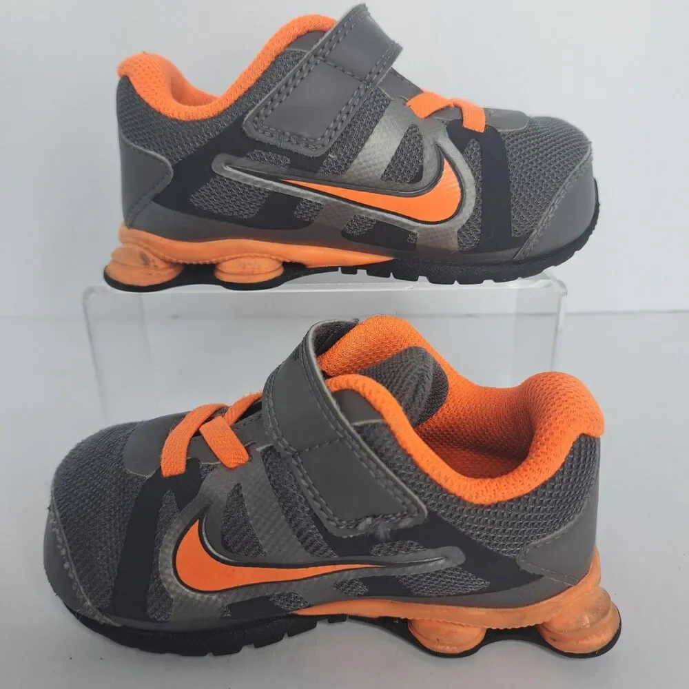 Nike Shox Turbo 13 Infant Toddler Kids Running Shoes Sneakers Size 7C Euc